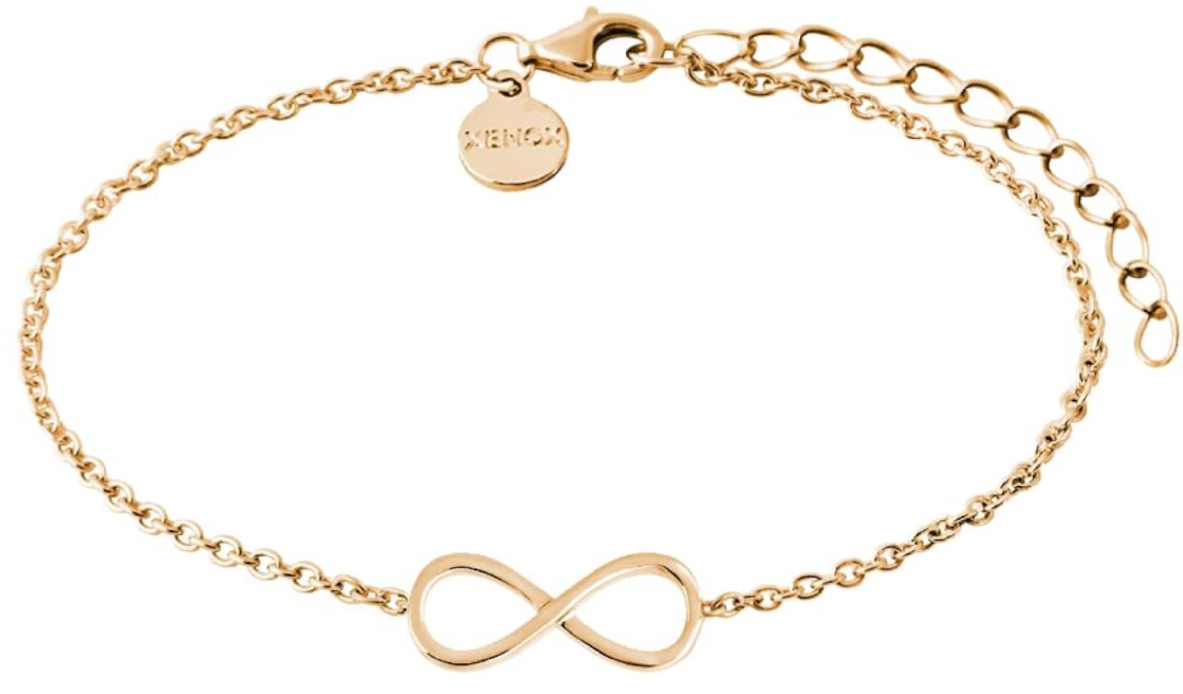 XENOX Armband 'Symbolic Power' in Gold: Vorderseite