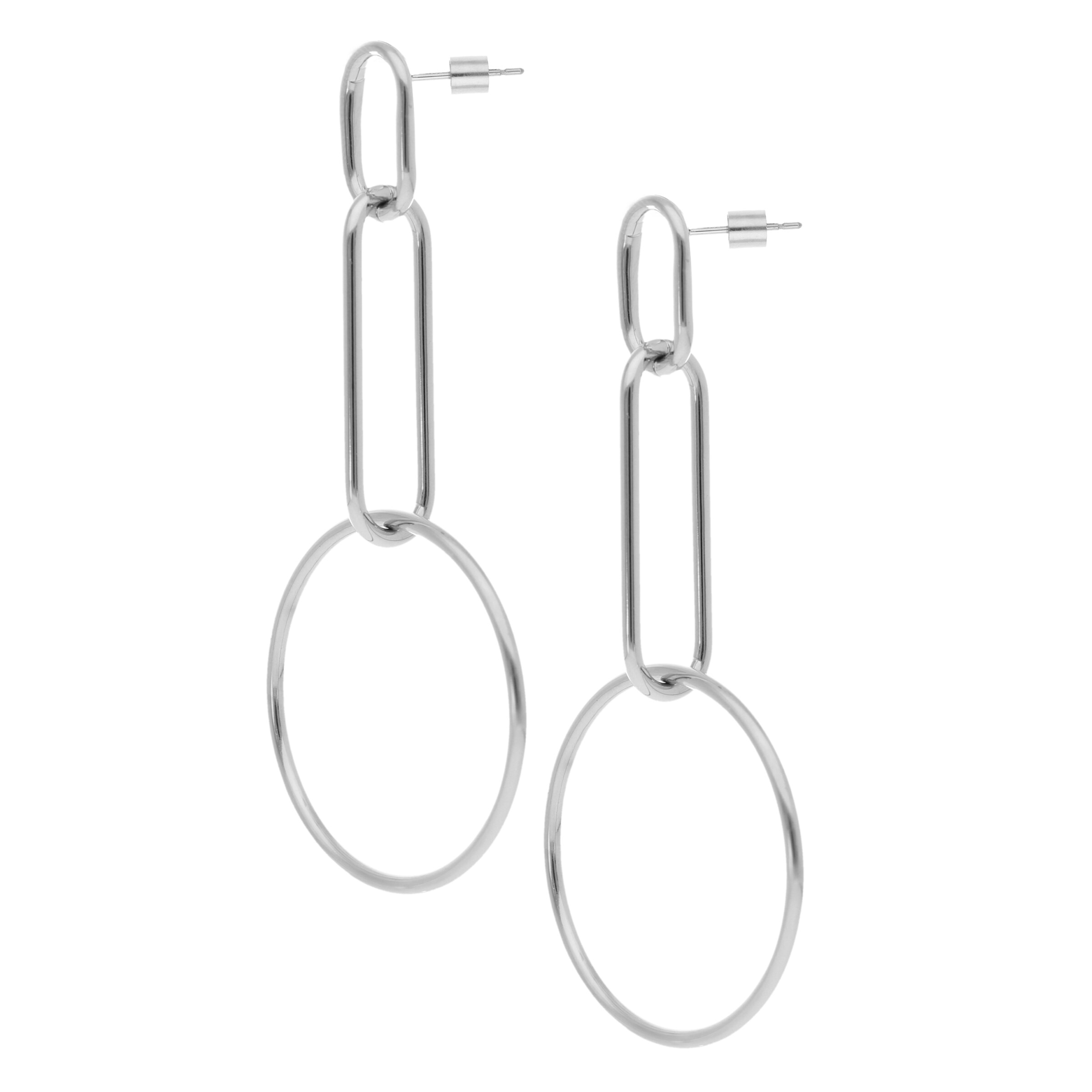 Liebeskind Berlin Oorbellen in Zilver: voorkant