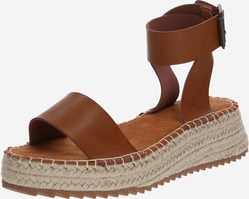 ABOUT YOU Sandal 'Melody' i brun: framsida