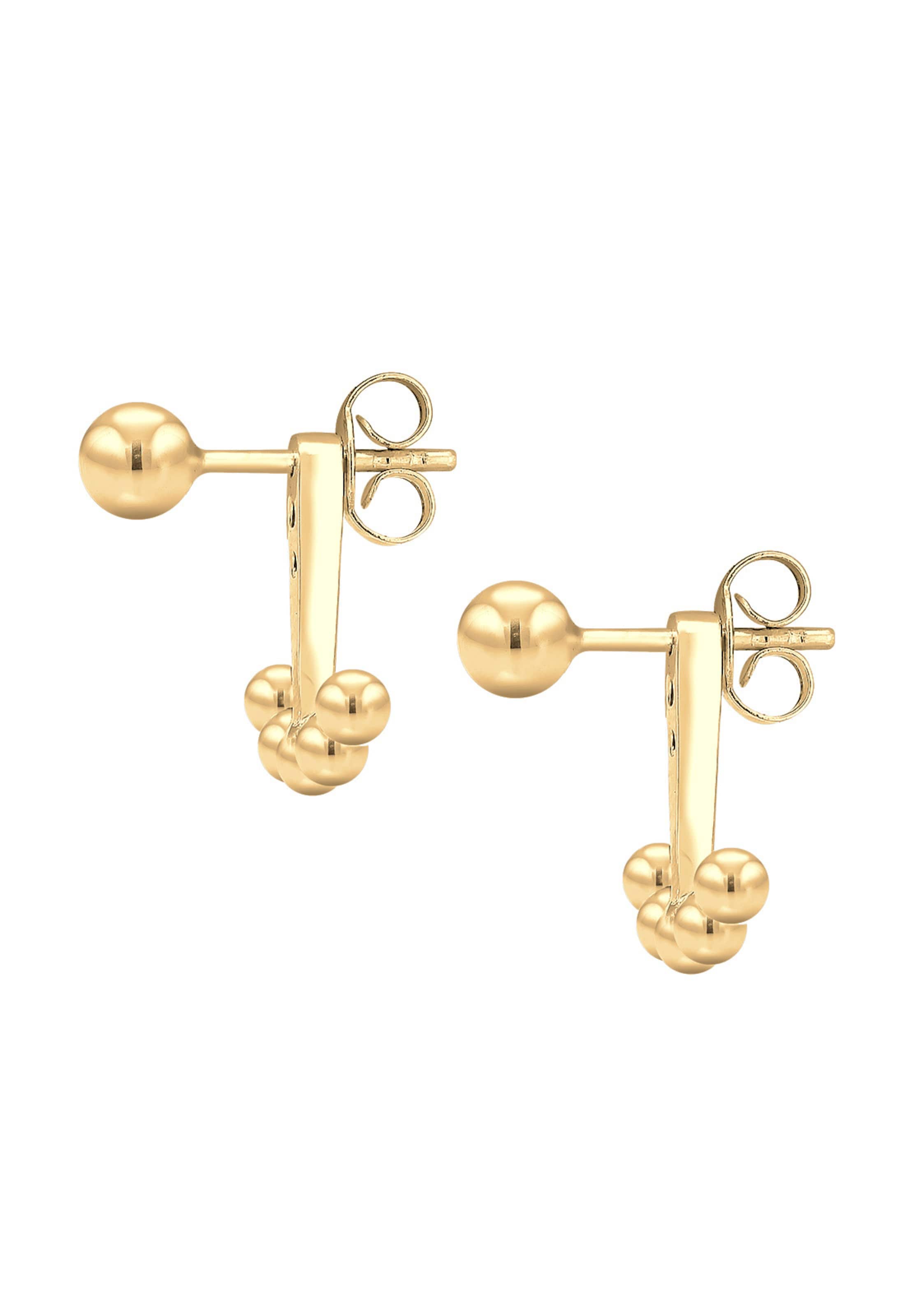 ELLI - Brincos 'Kugel' em ouro