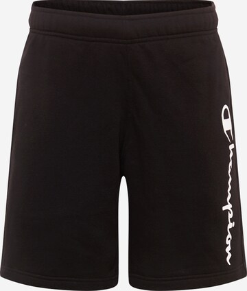 Regular Pantalon Champion Authentic Athletic Apparel en noir : devant