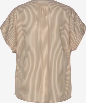 VIVANCE Bluse in Beige