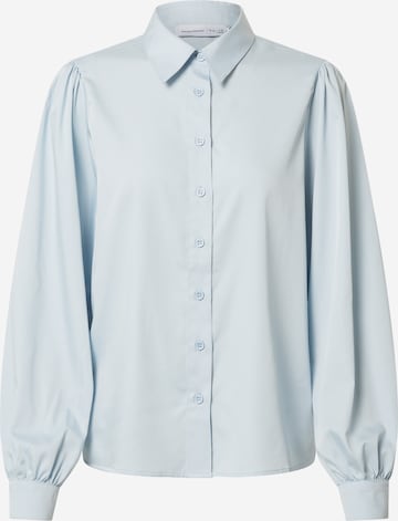 NU-IN Blouse in Blauw: voorkant