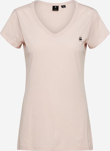 G-Star RAW Shirt 'Eyben V' in Roze: voorkant