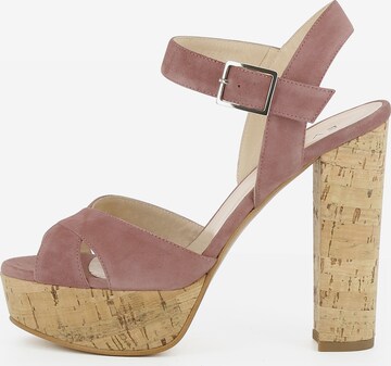 EVITA Strap Sandals 'Lana' in Pink