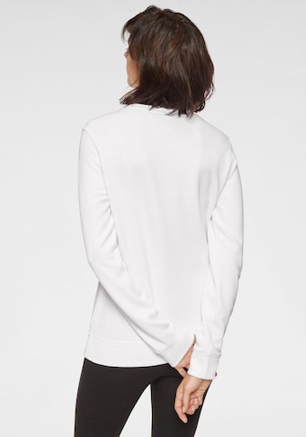 BENCH Μπλούζα φούτερ σε λευκό