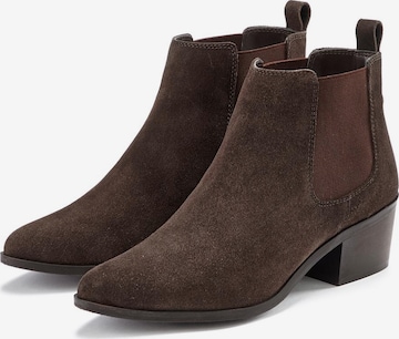 Chelsea Boots LASCANA en marron