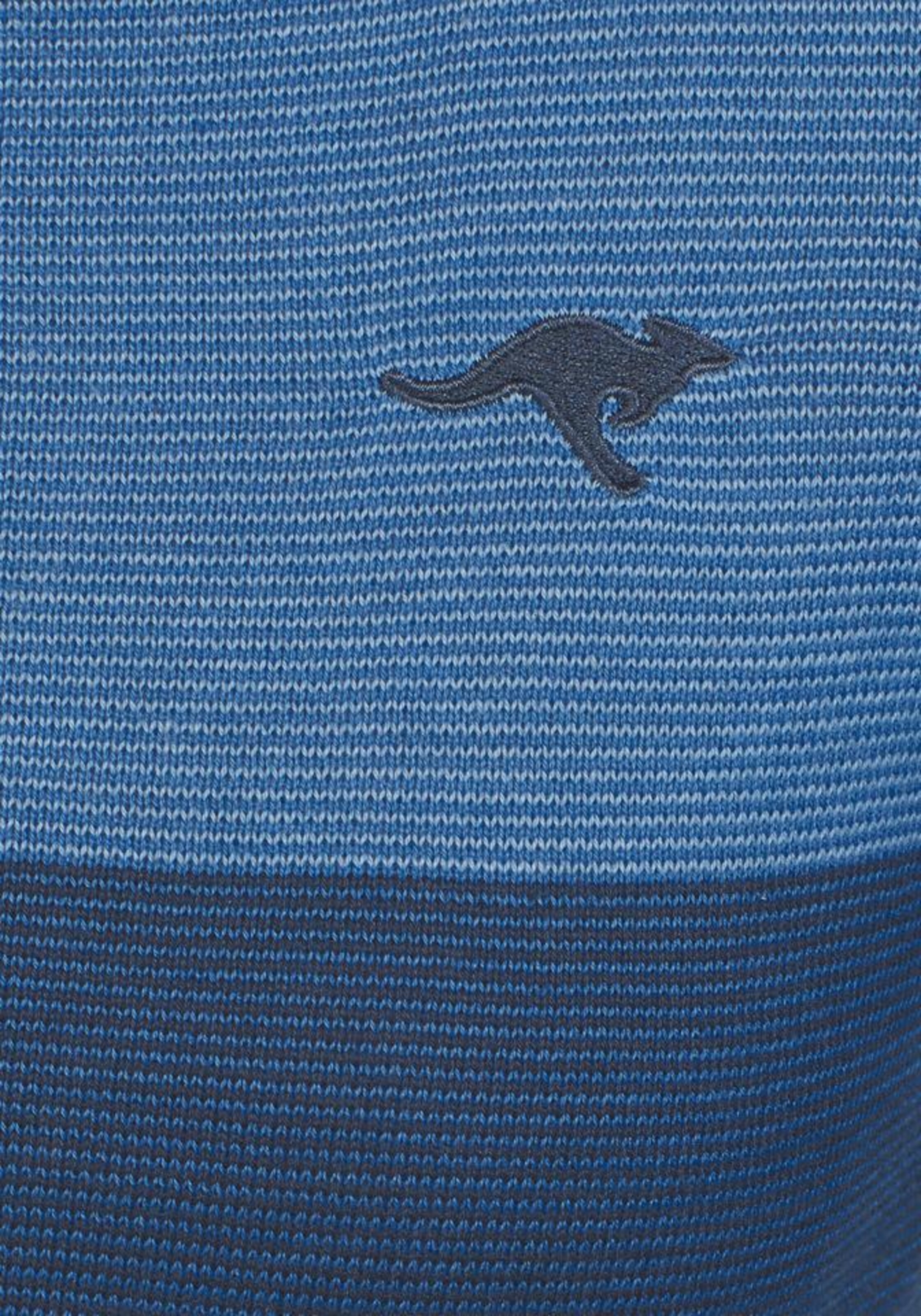 KangaROOS Rollkragenpullover in Blau