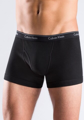 Calvin Klein Underwear Боксерки 'TRUNK 3PK' в черно: отпред