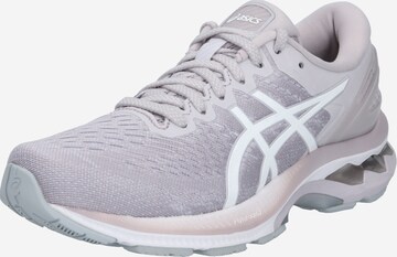 Chaussure de course 'Gel-Kayano 27' ASICS en gris : devant