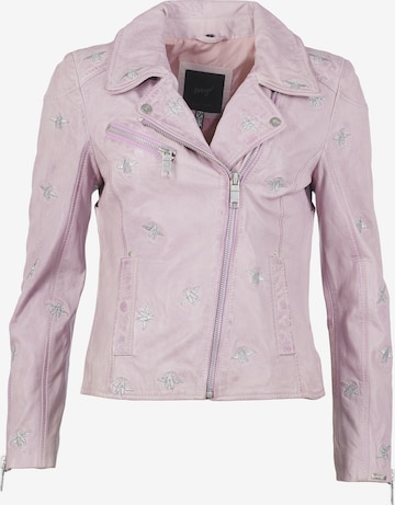 Maze Between-Season Jacket 'Blackridge' in Pink: front