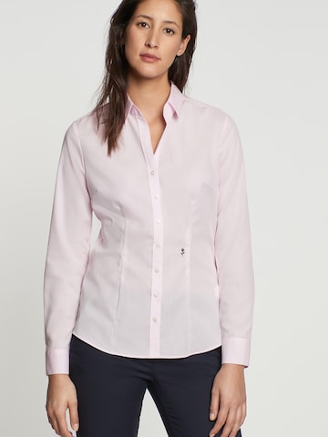 SEIDENSTICKER Blouse 'Schwarze Rose' in Pink: front