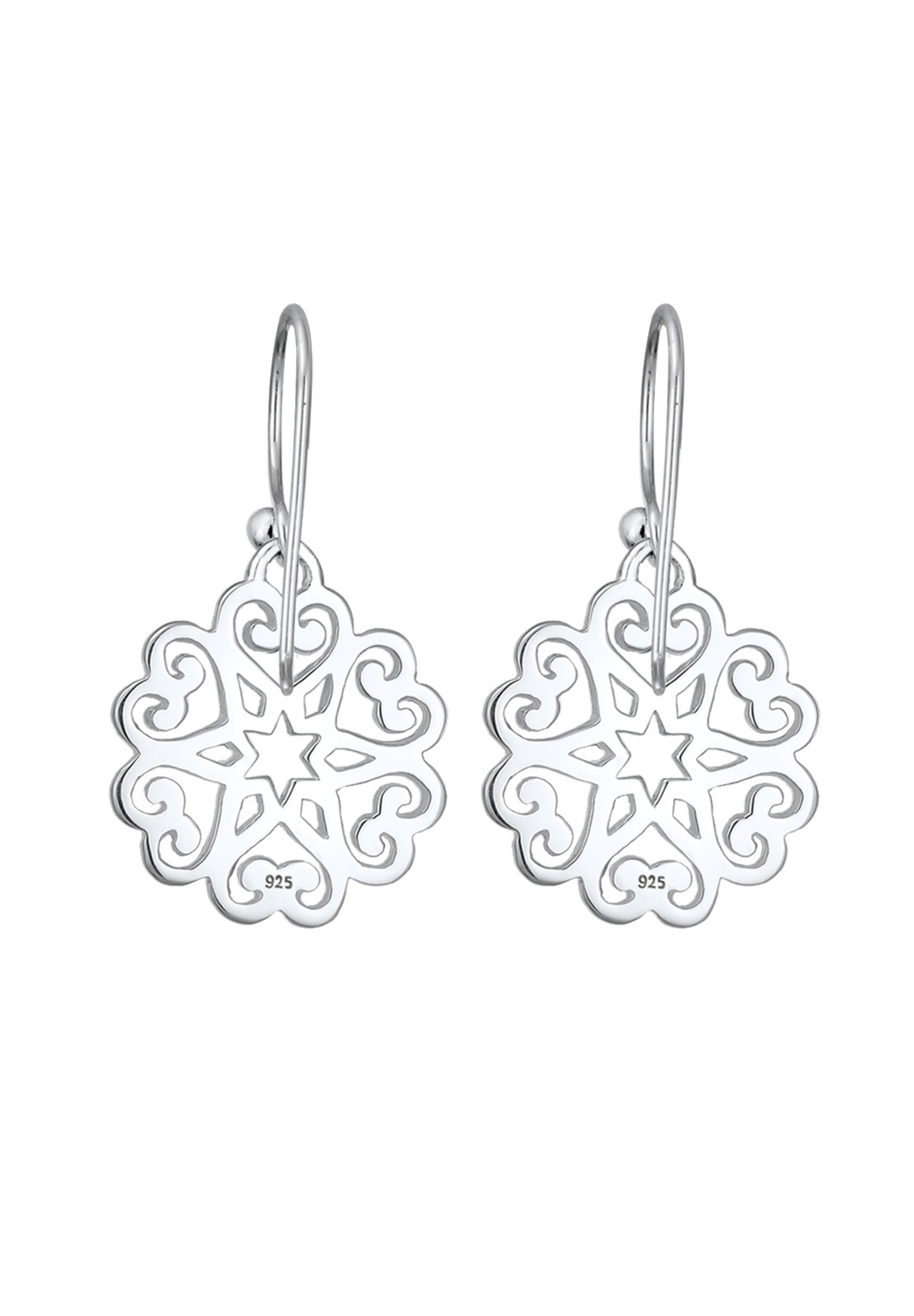 Boucles d'oreilles 'Ornament' ELLI en argent