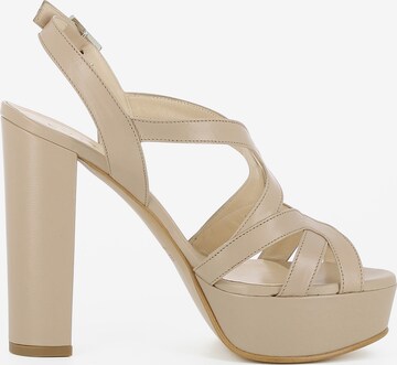 EVITA Strap Sandals 'Lana' in Beige