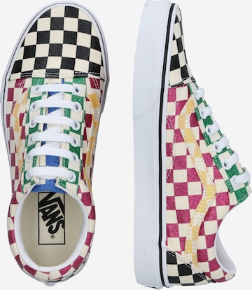 VANS - Sapatilhas baixas 'Old Skool' em mistura de cores