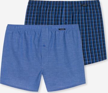 Boxers SCHIESSER en bleu : devant