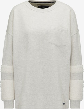 DREIMASTER Sweatshirt in Grey: front