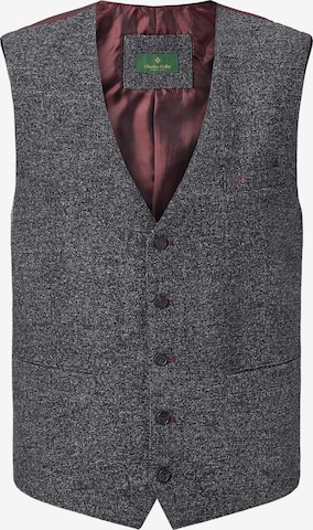 Gilet de costume 'Duke Richard' Charles Colby en gris : devant