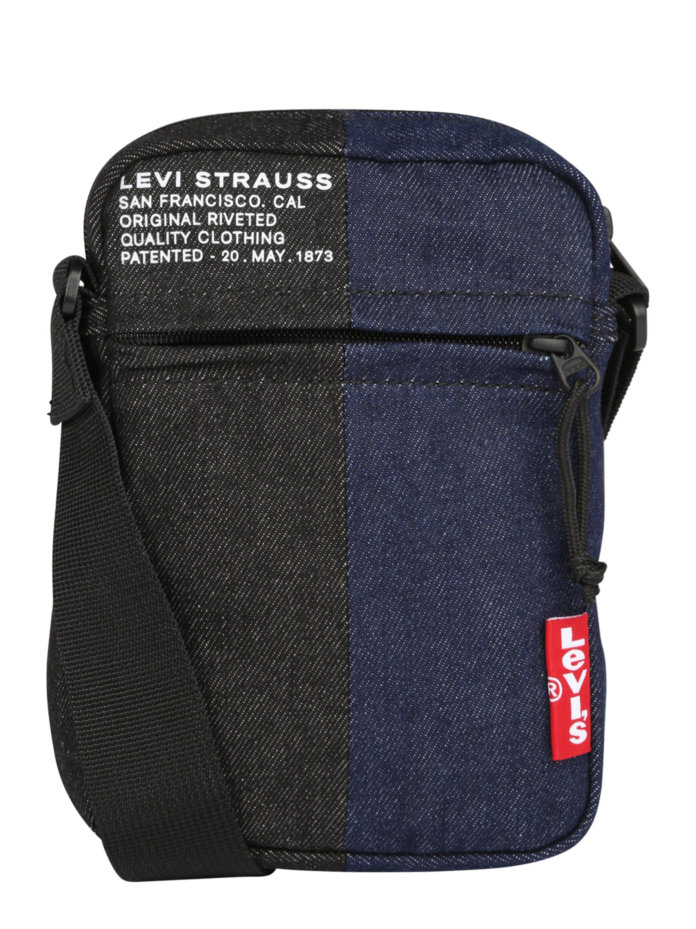 LEVI'S - Schoudertas in de kleur Blauw denim