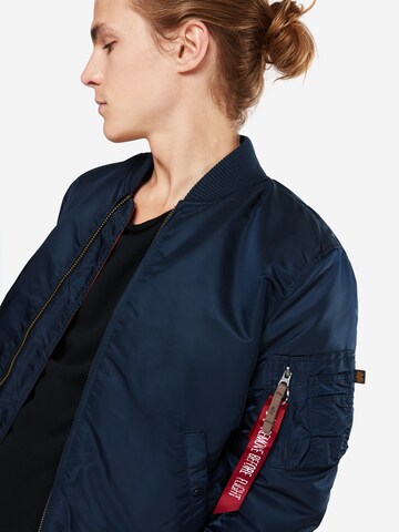 ALPHA INDUSTRIES Tussenjas in Blauw