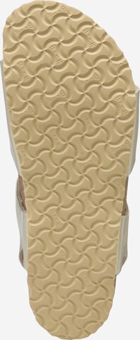 BIRKENSTOCK - Sandália 'Rio' em ouro: abaixo