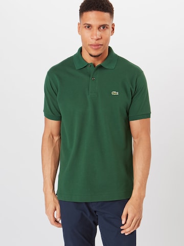 LACOSTE Regular fit Póló - zöld: elől