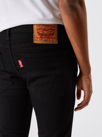 LEVI'S ® Skinny Džíny '519 Ext Skinny Hi Ball' – černá