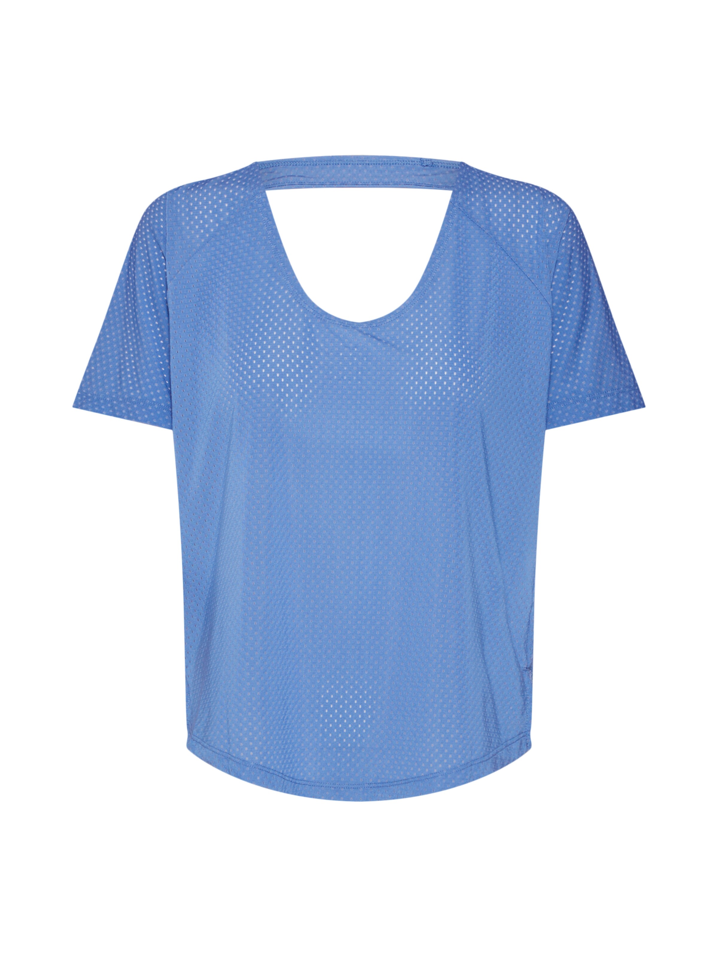 NIKE - Sportshirt 'W NK MILER TOP SS BREATHE' in rauchblau