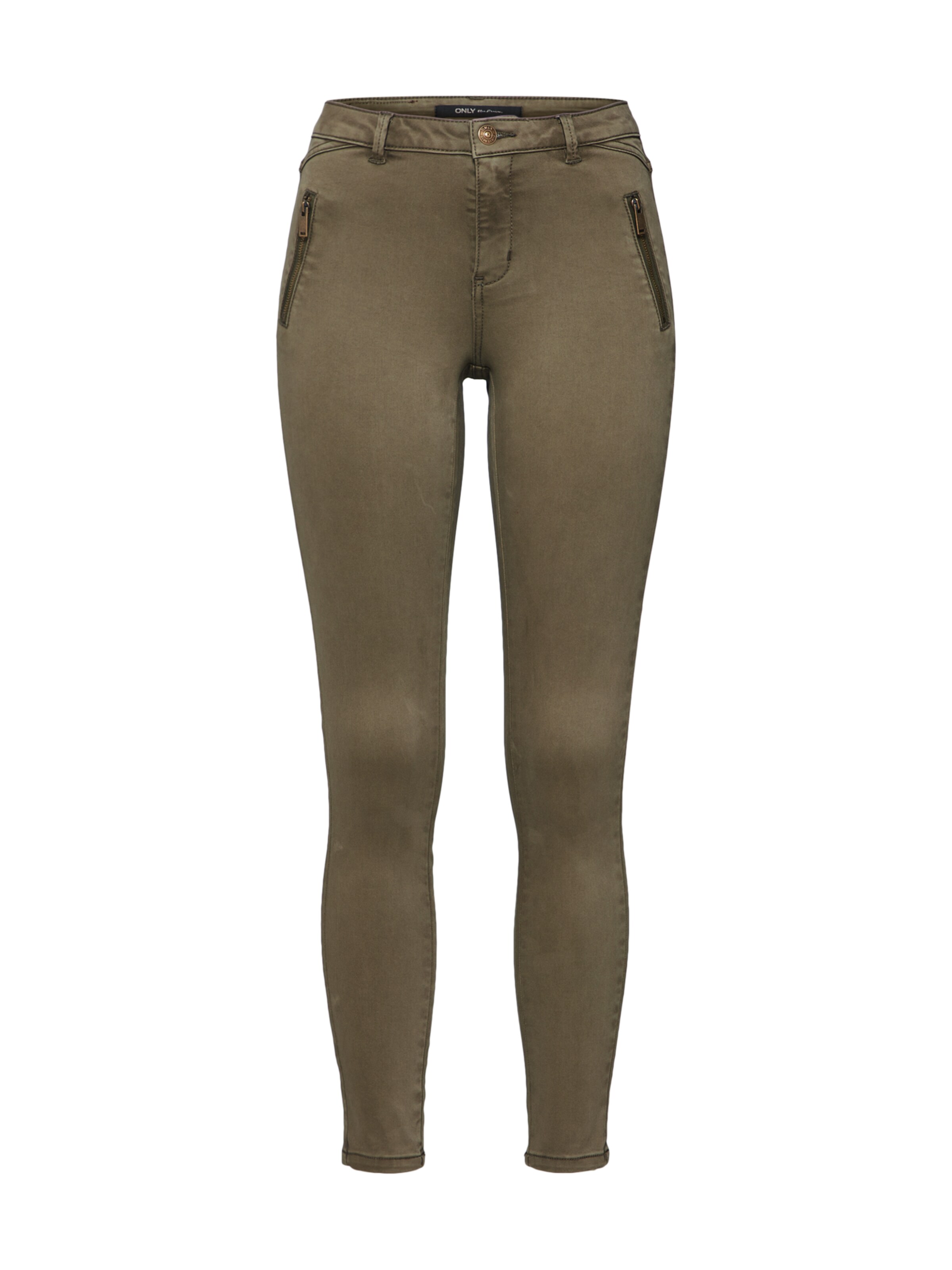 ONLY - Hose 'onlMIRINDA SKINNY PANT PNT' in grün