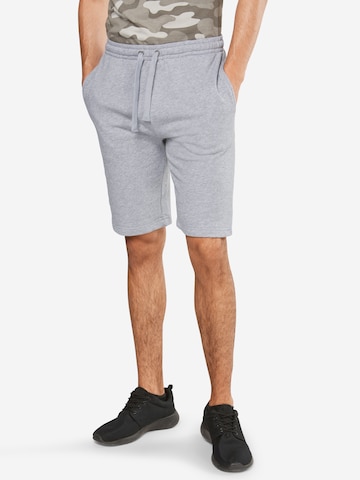 Urban Classics Regular Trousers in Grey: front