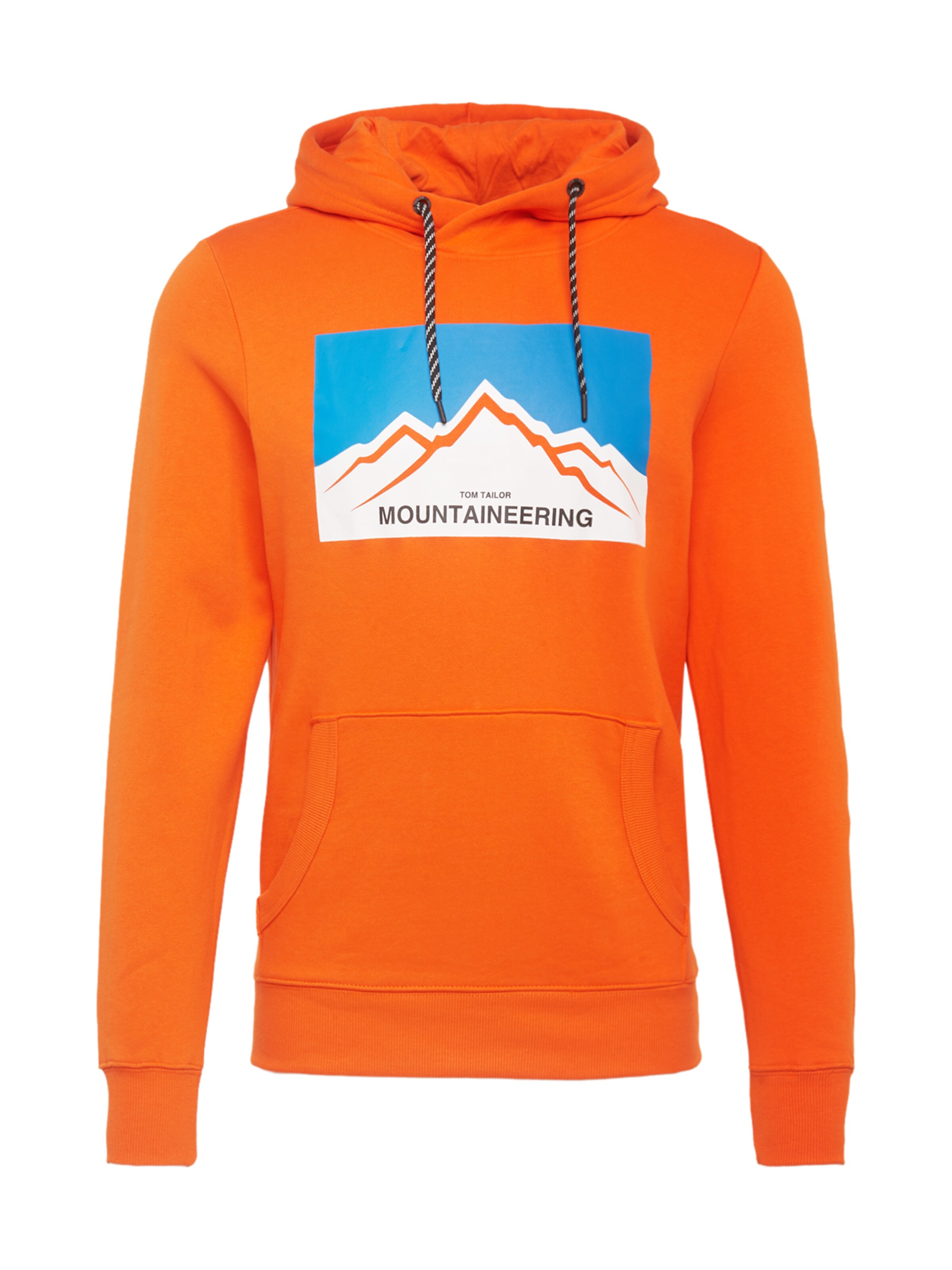 TOM TAILOR - Sweatshirt in de kleur Sinaasappel