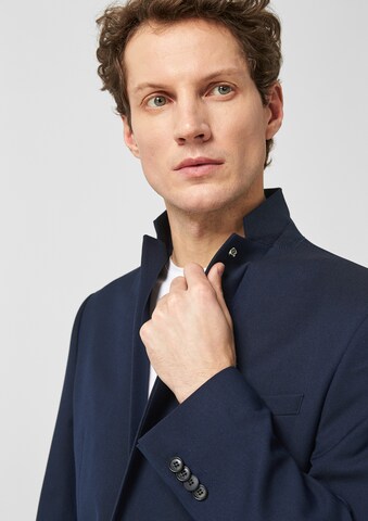 s.Oliver BLACK LABEL Slim fit Business-colbert in Blauw