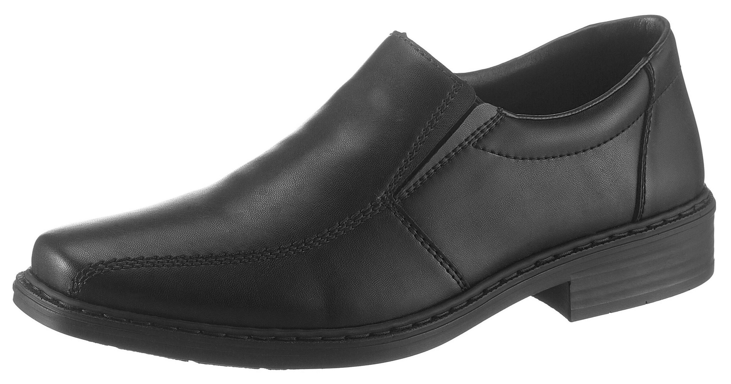 RIEKER - Instappers in de kleur Zwart