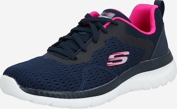 SKECHERS Trampki niskie 'Bountiful' w kolorze niebieski: przód