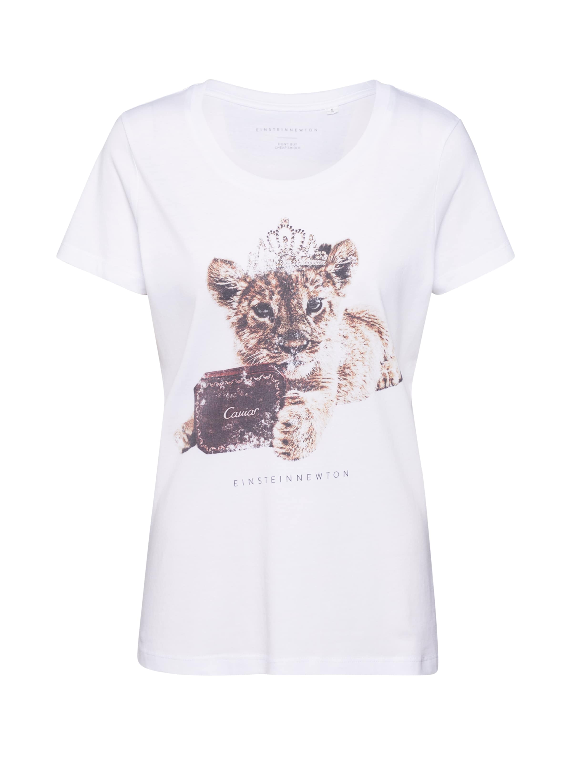 T-shirt EINSTEIN & NEWTON en blanc : devant
