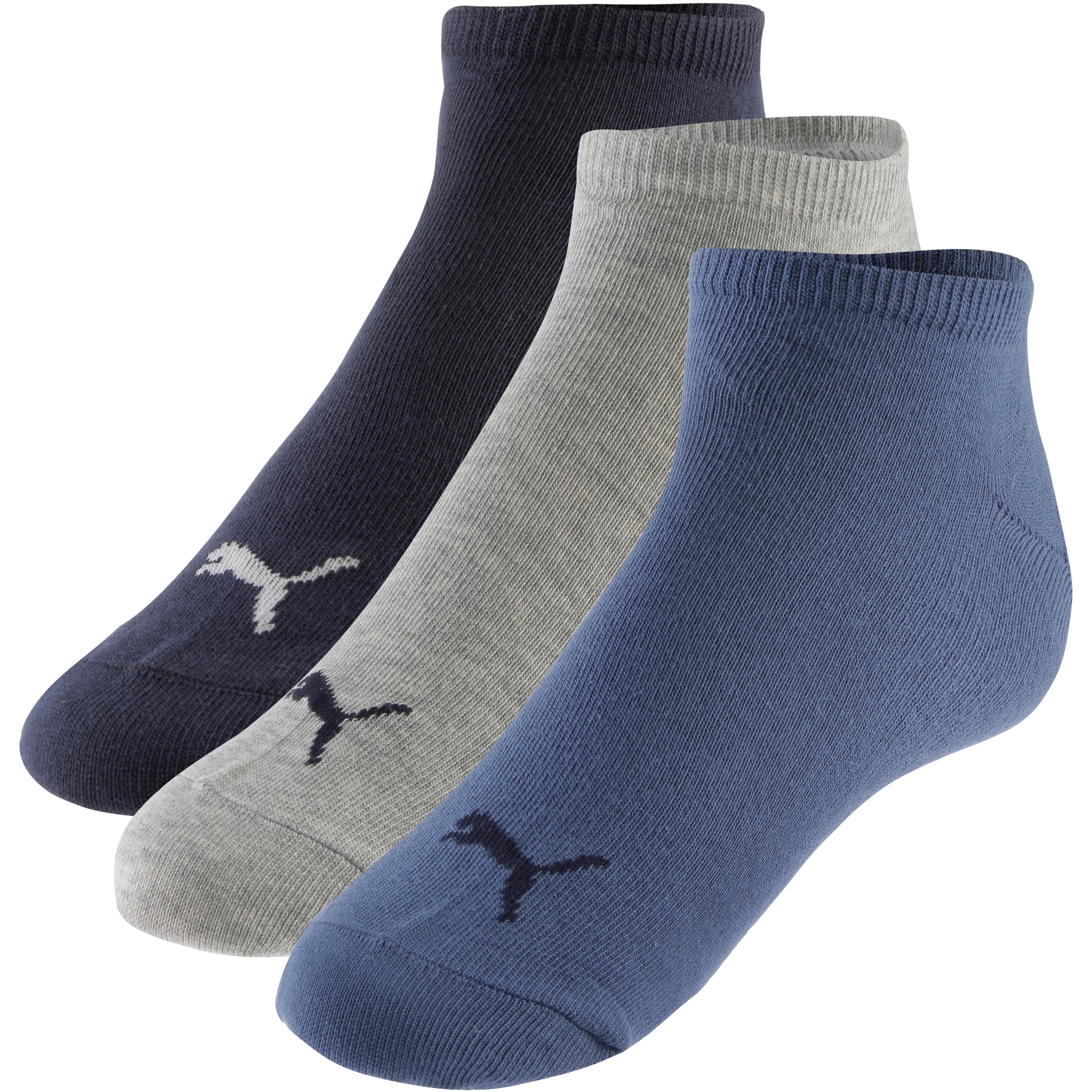 PUMA Socken in Anthrazit, Grau, Taubenblau 