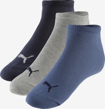 PUMA Ankle Socks in Blue: front