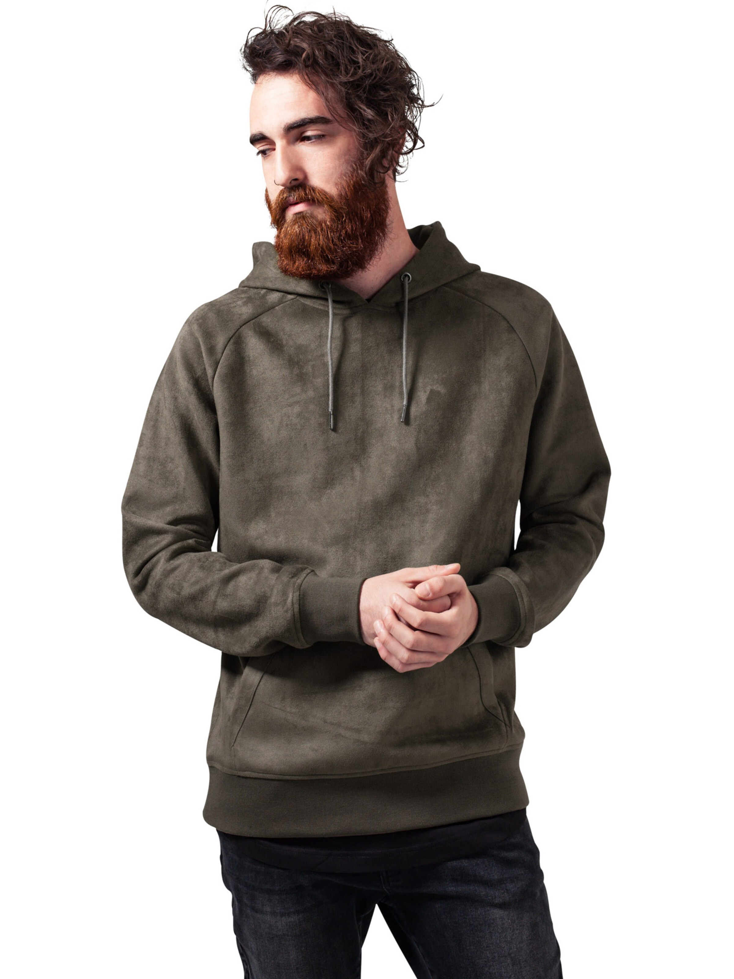 Urban Classics Mikina - Zelená: predná strana