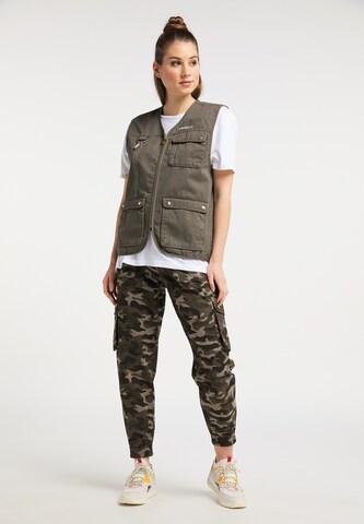 MYMO Vest in Green: front