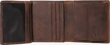 Porte-monnaies 'Billfold Q7 Baker Street' STRELLSON en marron : au dessus