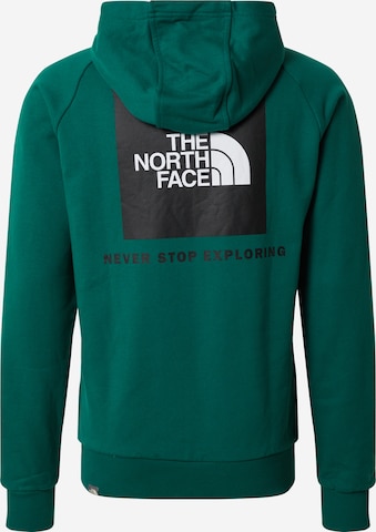 THE NORTH FACE Regular fit Sweatshirt 'Red Box' in Groen