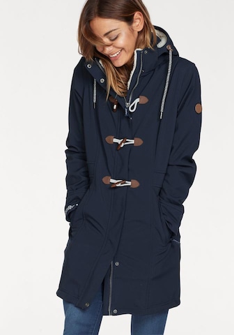 KangaROOS Between-Seasons Coat in Blue: front