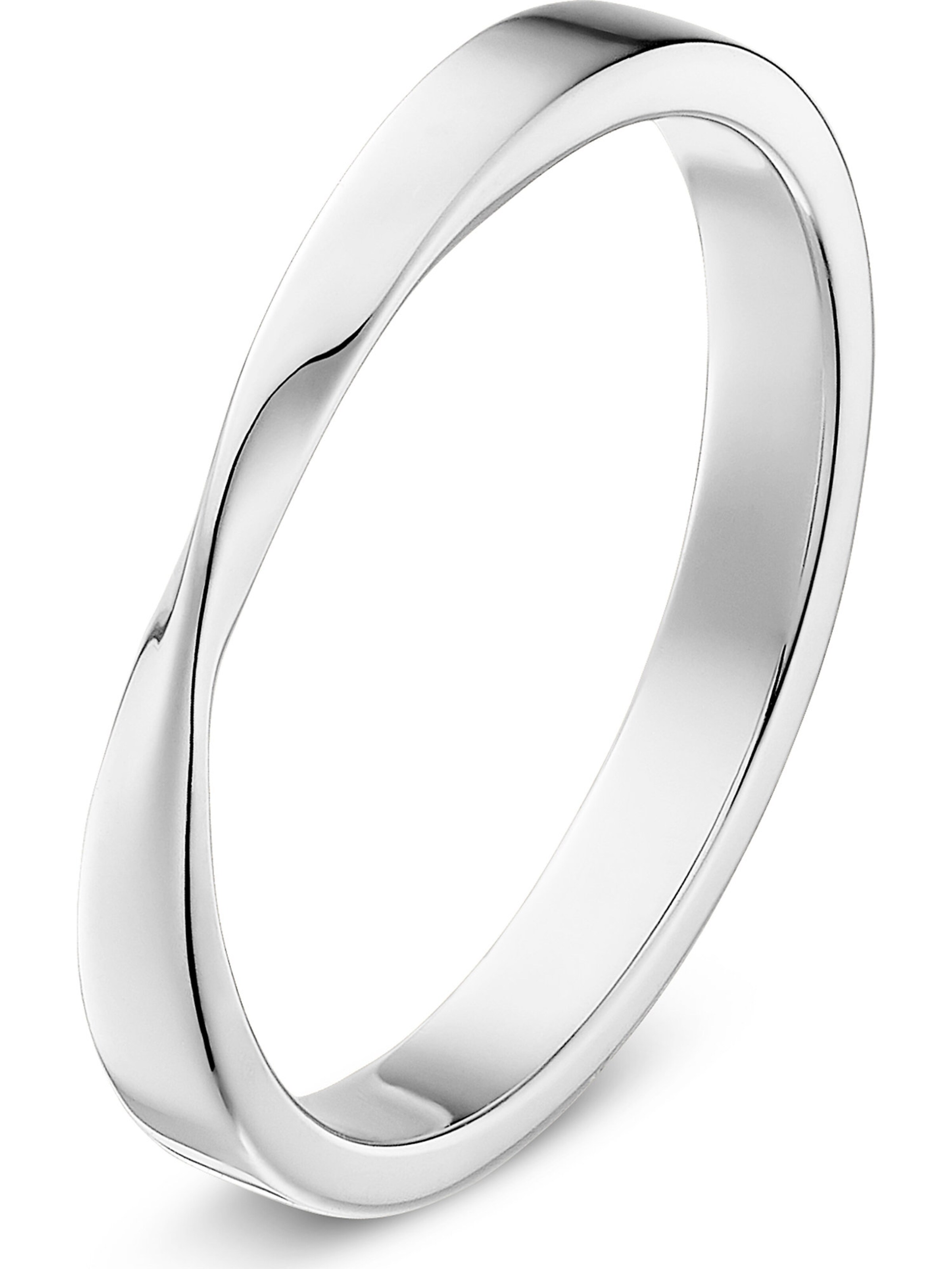 CHRIST Damenring in Silber: Vorderseite