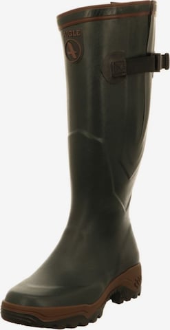 AIGLE Rubber Boots in Green: front