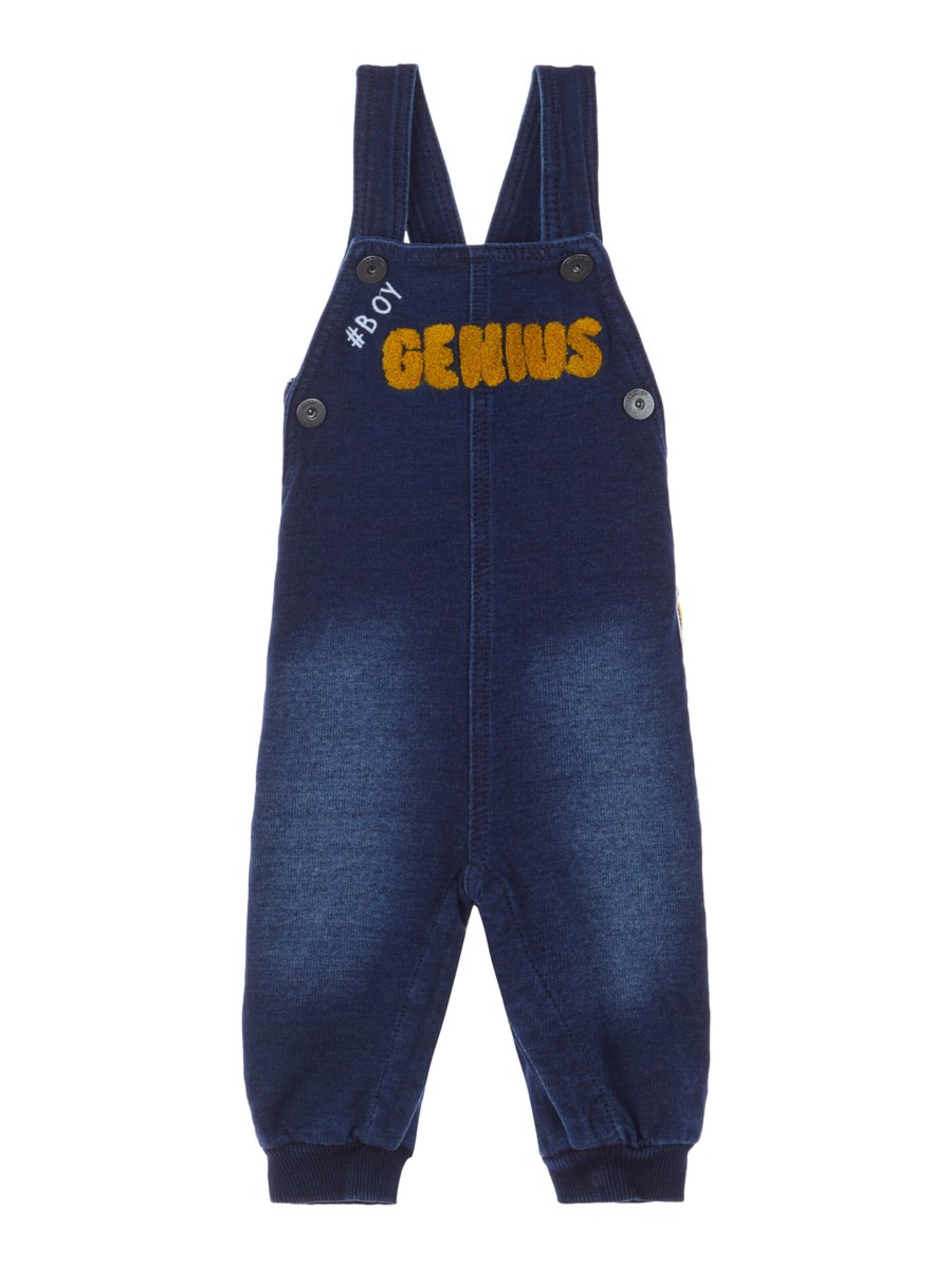 NAME IT - Overall in de kleur Blauw denim