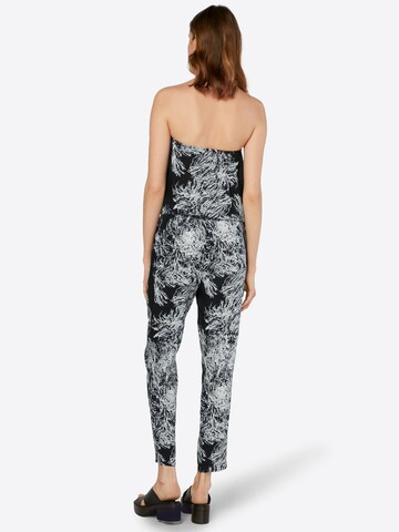 Urban Classics Jumpsuit in Schwarz: zadná strana