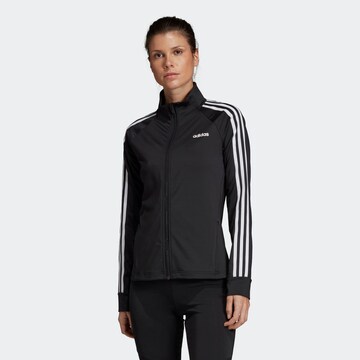 ADIDAS SPORTSWEAR Athletic Jacket in Black: front