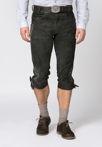 STOCKERPOINT Regular Traditional Pants 'Sigmar' in Grey: front