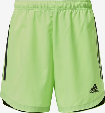 ADIDAS SPORTSWEAR Regular Workout Pants in Green: front