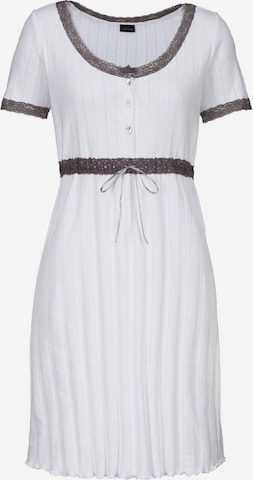 LASCANA Nightgown in White: front